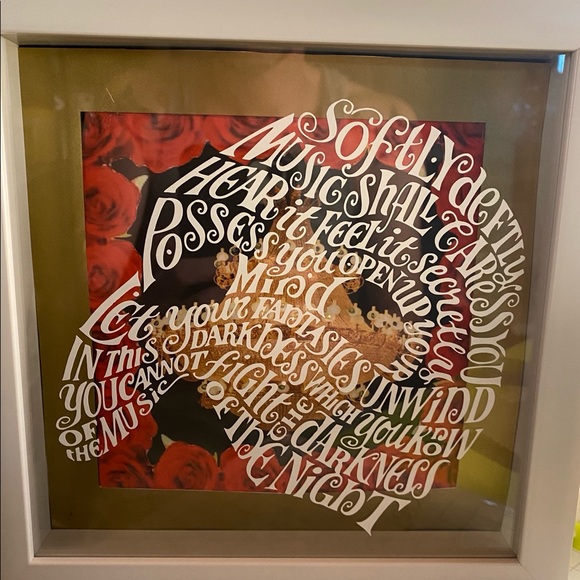 Phantom of the Opera light up shadow box. - Picture 2 of 2